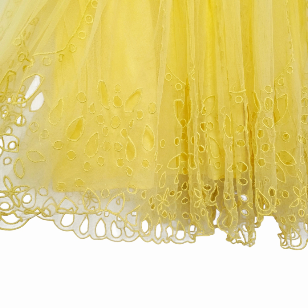 Let Me Be By Anthropologie Eyelet Tulle Mini Dress - Picture 7 of 9